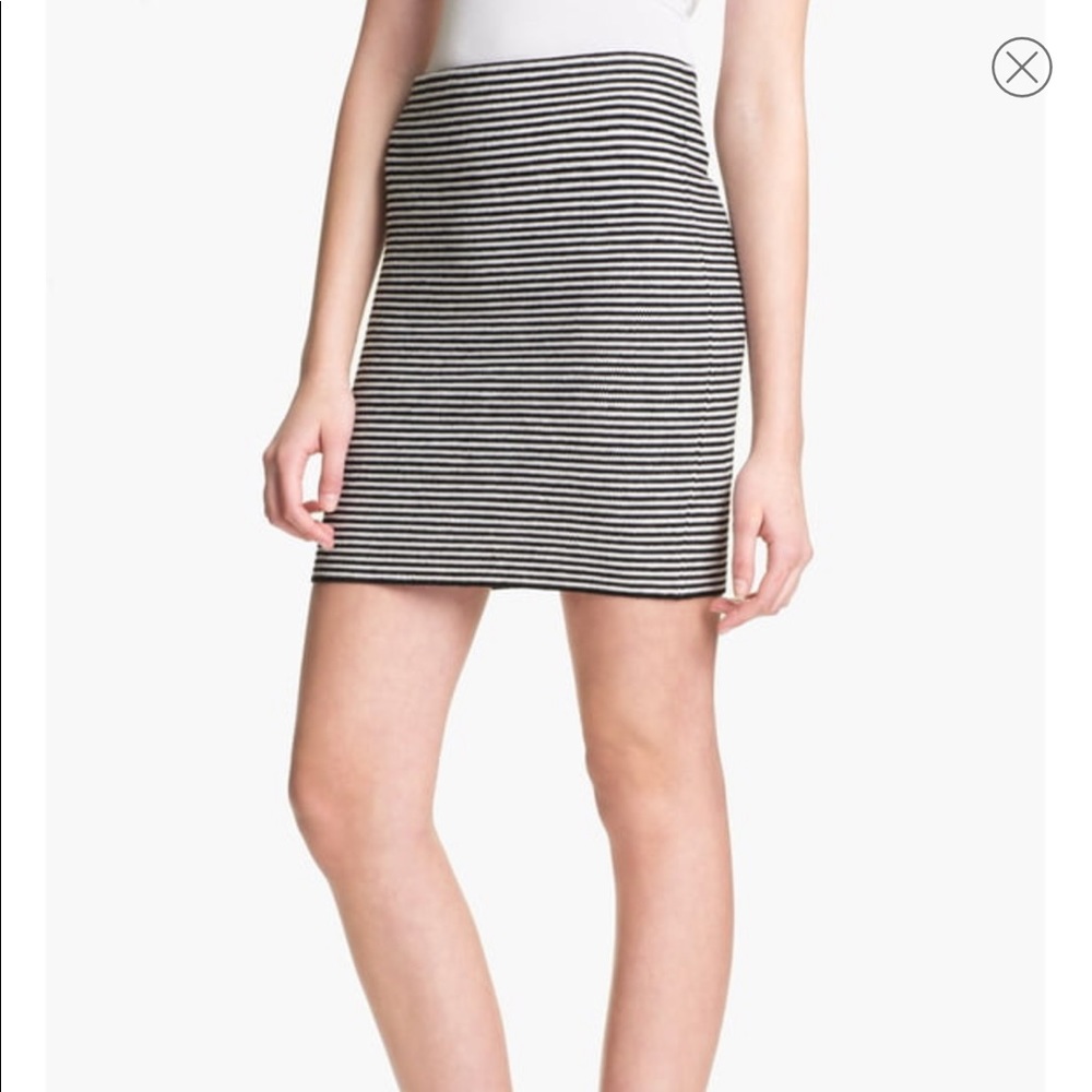 Theory Charlot B Enchanted mini skirt